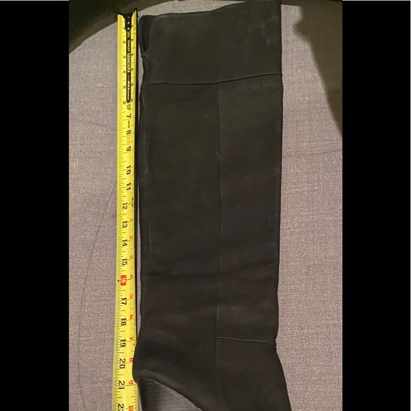 Great ASH Women's Over-The-Knee Wedge Leather Boot - Picture 12 of 13